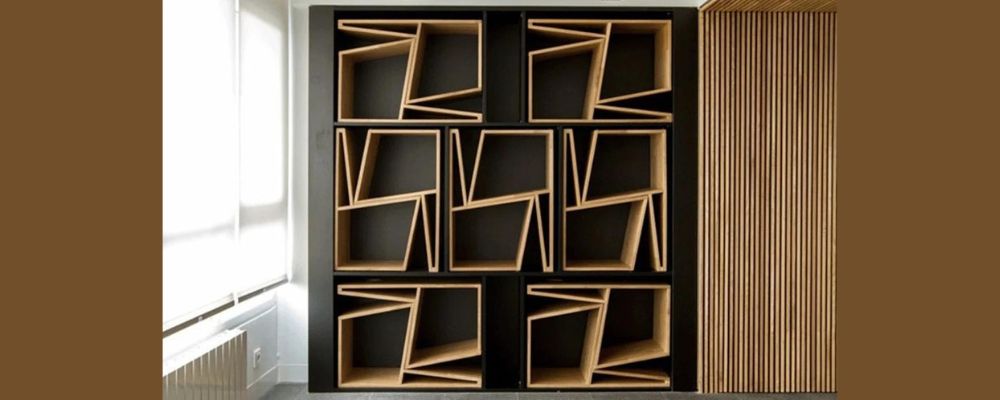 Creative storage designs doesn't allow creative block to appear.