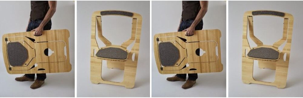 Foldable furniture to save more space.